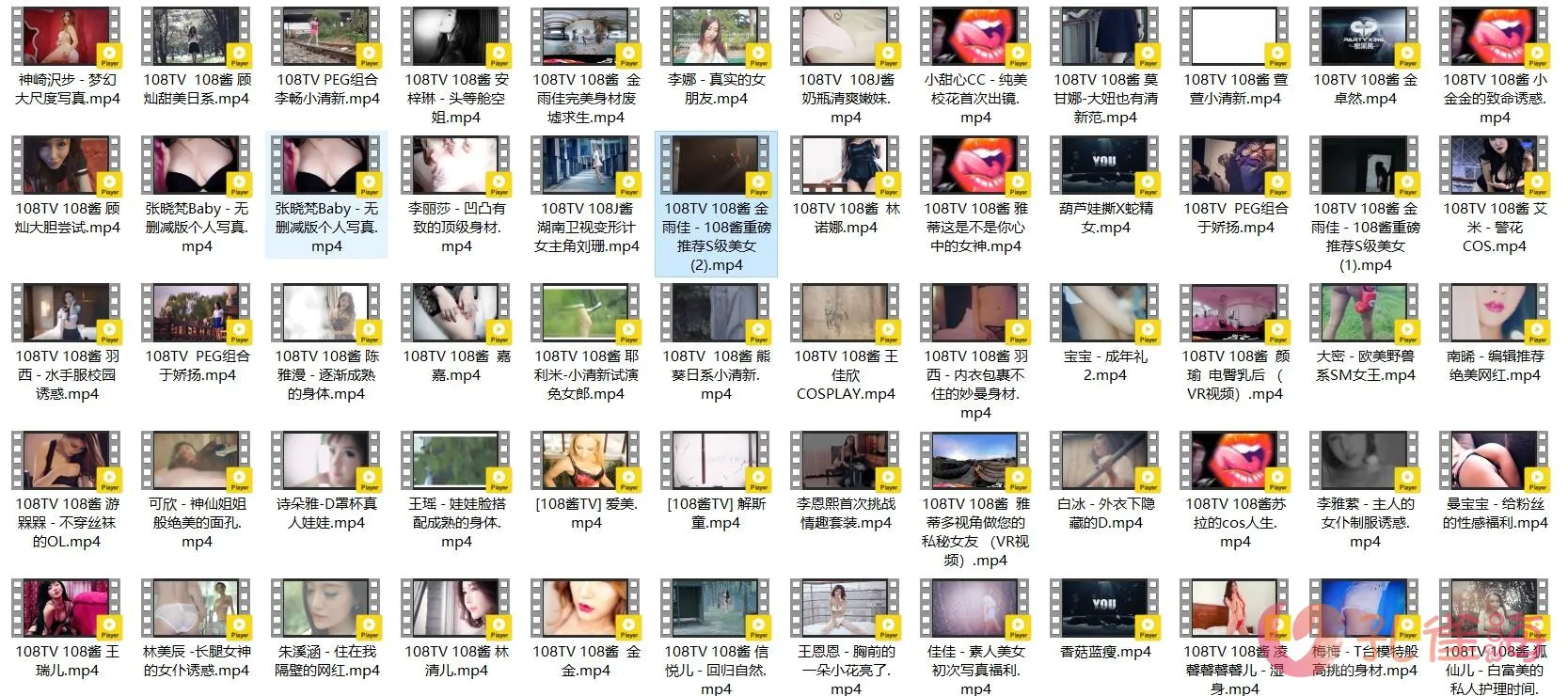 [合集]《108TV酱》视频作品144套120.89G 665-享悦云图 | 映画收藏家